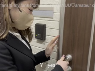 マジでハメれた♡可愛い新人営業ギャルと空き家で中出しSEX！素人/ナンパ/スタイル抜群/制服/スーツ/美女/お姉さん/個人撮影/ハメ撮り/色白/パイパン/イラマチオ/s級美少女/新入社員/英語字幕