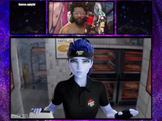 Pizza Slut Widowmaker Lets A Hungry Coomer Use And Fill Her Bald Wage Cuck Holes