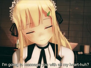 Busty Beauties Love to Massage and End Up with Pussy Full of Milk | Hentai English Subbed