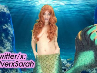 Horny LITTLE MERMAID gets pussy for the first time and FUCKS YOU