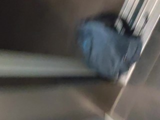 Rewetting My Pissy Jeans In The Elevator