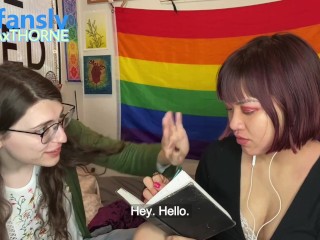 Mia Thorne Teaches Virgin Tgirl Friend How to Have Sex FULL VID ON FANSLY