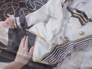 💛【aliceholic13】Cute curvy girl Vtuber Cosplay “ohogoe” multiple orgasm sex.