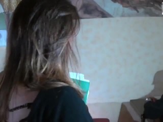 Home sex with Vero, a mature Italian woman with a hairy pussy receives her first anal