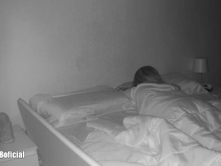 Paranormal activity attacks girl all night
