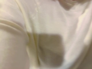 【感度上がってる時に突かれるとヤバかった】乳首責め　連続イキ　痙攣イキ　素人　カップル　フェラ　NTR　m女　立ちバック