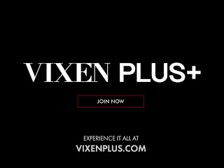 VIXENPLUS Bombshell MILF Brandi cheats on her husband while he listens