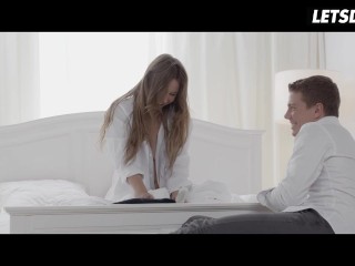 Taylor Sands Indulge In Passionate Sex and Gets Jizzed On Her Slutty Twat - WHITEBOXXX