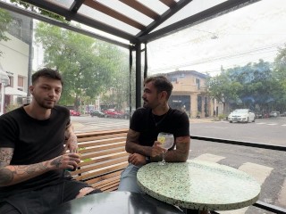 American travel slut gets first DP by two latinos in Buenos aires ft. BOB BIG TULA