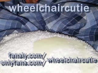 Real Nurse Birthday Present for wheelchair cutie