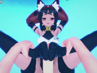 Zenless Zone Zero Nekomiya Mana Gives You A Footjob Hentai POV
