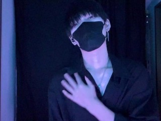 【顔出し】乳首オナニーしながら誘惑するイケメン男子の寸止めオナニー【えすくん】　	男 オナニー チクオナ ローション テンガエッグ オナホ 日本人 男 喘ぎ 声 ゲイ