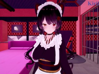 Inui Toko and I have intense sex in a secret room. - Nijisanji VTuber POV Hentai