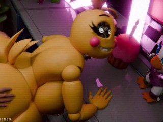 Chica is fucked hard  by security guy