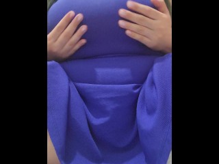 Chubby Japanese milf with big clit♡