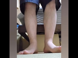 男子大学生がスマホでえっちな動画見ながらオナニー