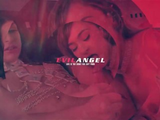 PANSEXUALX Strapon Trans Fucking Compilation - Cis Girls Pounding TS Girls With Strapons