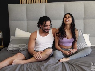 That Thick Mexican Dick Hits HARD! Destroys Latina Puss