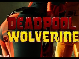 Deadpool vs Wolverine. Crazy Sexual Fight - Trailer - MollyRedWolf