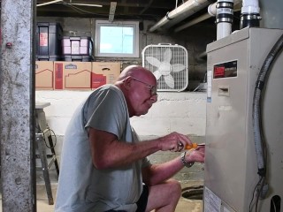 Ali Allure Hires an HVAC Repairman and Pays With Pussy