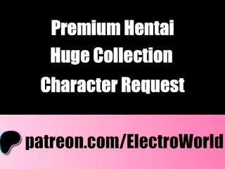 Compilation of top animations “ElectroWorld” / perfect body and pussy