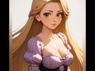 Rapunzel luna de miel anime cachondo.