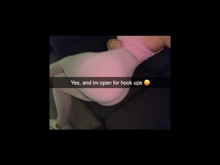 Snapchat ex boyfriend: 18 year old texts him again because she is horny and he is cheating cuckold