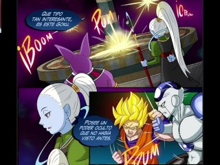Vados le enseña el nuevo entrenamiento a Goku y Acaba Montando su ENORME VERGA - Dbz Hentai
