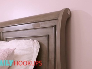 FAMILY HOOK UPS - Smoking Hot Braylin Bailey Engages In Hot Naughty Sex With Her Step Father
