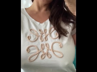 Addiction to Goddess huge breast no bra. Findom