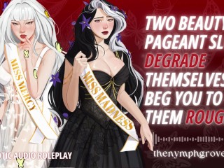 Miss Nymphomaniac Slut Exhibition ♡ AUDIO RP | BINAURAL | Sloppy Facefuck Squirting Pronebone Anal