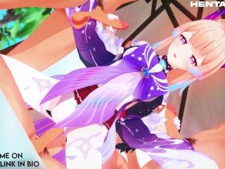 SANGONOMIYA KOKOMI GENSHIN IMPACT DOES DIRTY NAUGHTY THINGS - HENTAI FREE
