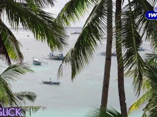 Tina Slick - Pinay vlogger nagulat ng biglang iyotin ng malaking tite habang nasa boracay