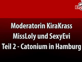 2 geile deutsche Milfs gehen in Sexclub und lassen sich hart durchficken und mit Sperma besudeln