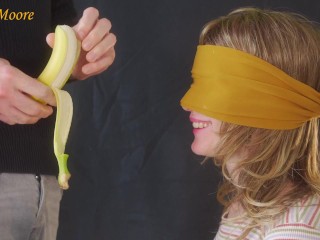 Taste Game with an innocent girl, I tricked her until she swallowed my cum-Sheila Moore