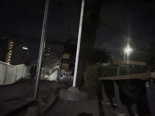 露出散歩♡野外おなにー♡