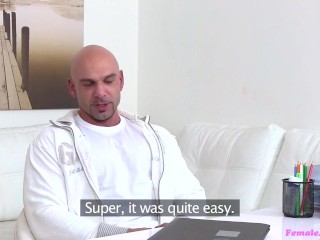Casting director falls for the body builder and his MUSCLE - Female Agent