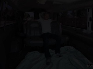 BANGBROS - After Showing Off Some Cash, Jojo Climbs In The Bang Bus And Shows Off Her Perky Tits
