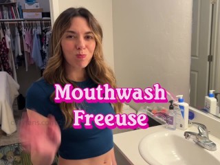 He came in my mouth while I was gargling mouthwash