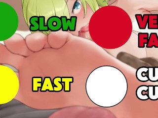 Hentai feet Joi Challenge Endurance (Extreme Beat)