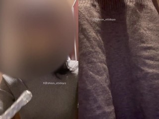 漫喫のトイレでアナル浣腸したら… 【lusci0限定動画】女子大生