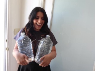 Huge tits Arab AirBNB host Sarah Arabic seduces The Apollo Show and makes him cheat on hs girlfriend