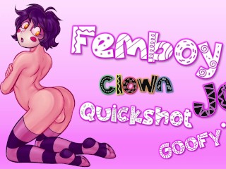 [April Fools] Clown Femboys Quickshot Hentai JOI