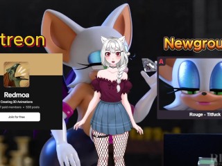 Rouge - Titfuck(By Redmoa)
