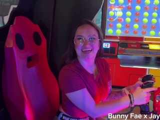 Found a Slutty Bunny at the Arcade - Bunny Fae & Jay Celesto