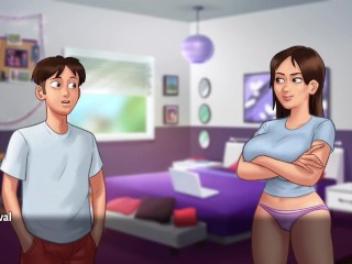 Summertime Saga Debbie's Update Hentai Sex game Sex Scenes Gameplay Part 20 [18+]