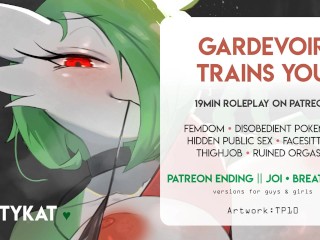 Gardevoir Trains You!🌿 [Fdom] [Pokemon] [Hidden Public Sex] [Facesitting] [Thighjob]