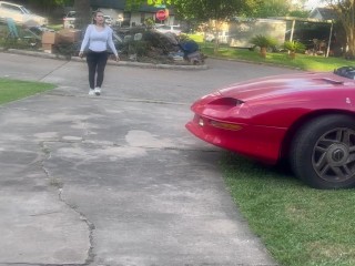 Pregnant outdoor sex