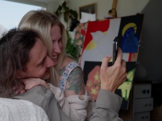 A loving couple’s intimate moments - emotional closeness slowly turns into passionate sex