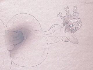 PORN DRAWING ON PAPER ANIMATION Hentai Anime sex ( cartoon porn ) 2d 2025